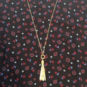 Women’s Loft Navy Print Ruffle Bell Sleeves. SZ S